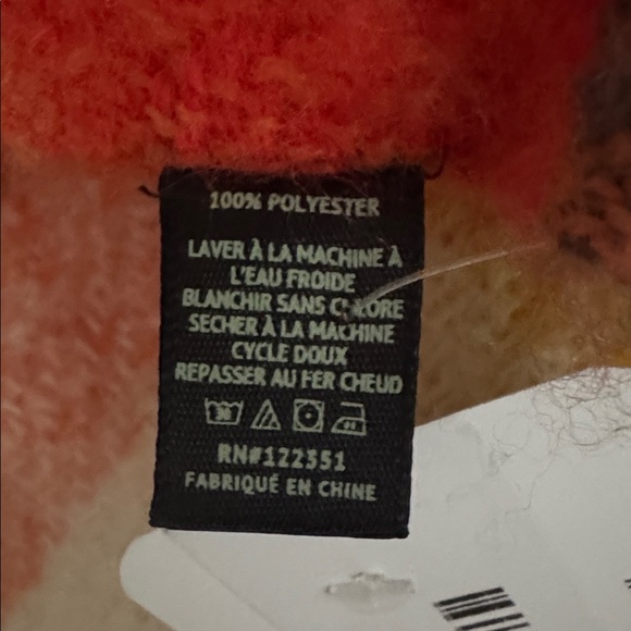 86"x18" OVERSIZED Plaid Scarf / Wrap - Picture 9 of 9